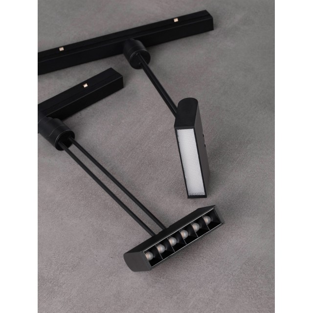 Sandy Black Aluminium  6W DC24V PhilipsL: 10.4 W: 2.2 H1: 5.4 H2: 20 278Lm >90 3000K IP20