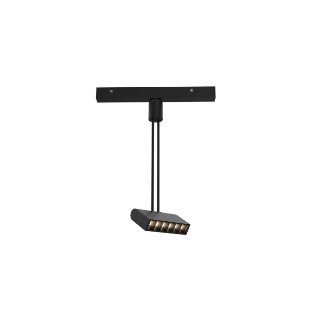 Sandy Black Aluminium  6W DC24V PhilipsL: 10.4 W: 2.2 H1: 5.4 H2: 20 278Lm >90 3000K IP20