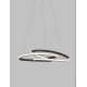 Sandy Black Aluminium & Acrylic LED 43 Watt 230 Volt 3013Lm 3000 IP20 D: 52 H: 120cm 9147112
