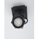 Sandy Black Metal LED GU10 1x10 230 Volt IP20 Bulb Excluded L: 10 H: 16 cm 9155101