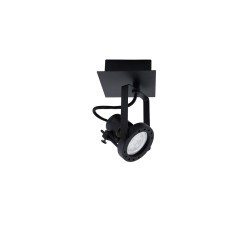 Sandy Black Metal LED GU10 1x10 230 Volt IP20 Bulb Excluded L: 10 H: 16 cm 9155101
