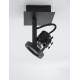 Sandy Black Metal LED GU10 1x10 230 Volt IP20 Bulb Excluded L: 10 H: 16 cm 9155101