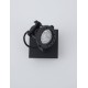 Sandy Black Metal LED GU10 1x10 230 Volt IP20 Bulb Excluded L: 10 H: 16 cm 9155101