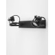 Sandy Black Metal LED GU10 2x10 Watt 230 Volt IP20 Bulb Excluded L: 31.5 W: 7 H: 16 cm 9155102
