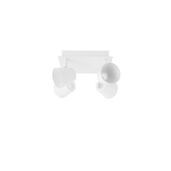 Sandy White Metal LED 4x6 Watt 230 Volt 1240Lm 3000 IP20 L: 22 H: 16 cm 9155363