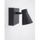 Sandy Black Metal Switch On/Off LED GU10 1x10 Watt 230 Volt IP20 Bulb Excluded L: 10 H: 15 cm 9155712