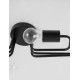 Sandy Black Metal LED LED E27 6x12 Watt 230 Volt IP20 Bulb Excluded L: 86 W: 31 H: 14.7 cm 9156306