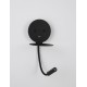 Black Aluminium AdjusTable Switch On/Off USB Charger LED Samsung 230 Volt 3000 Backlight 6 Watt 310Lm Reader 3 Watt 210Lm IP20 L: 15 W: 19.5 H: 50 cm 9173282