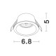 Σποτ Χωνευτό GU10 Λευκό Hap 9174151 Nova Luce Σποτ Χωνευτό GU10 Λευκό Hap 9174151 Nova Luce