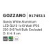 Downlight Οροφής Gozzano GU10 Λευκό Αλουμίνιο Ρυθμιζόμενο 9174511 Nova Luce