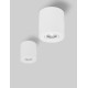Downlight Οροφής Gozzano GU10 Λευκό Αλουμίνιο Ρυθμιζόμενο 9174511 Nova Luce