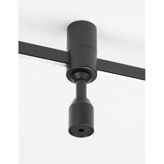 Magnetic Wall Structure Sandy Black Aluminium L: 150 W: 1.5 H: 12 cm