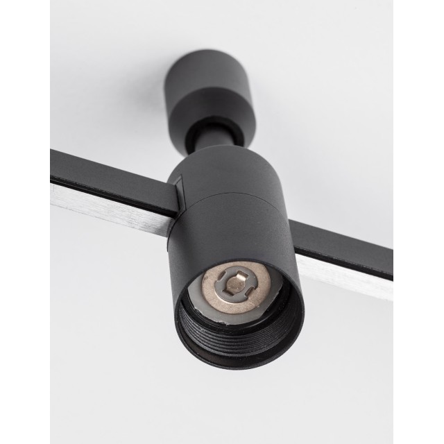Magnetic Wall Structure Sandy Black Aluminium L: 150 W: 1.5 H: 12 cm