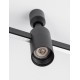 Magnetic Wall Structure Sandy Black Aluminium L: 150 W: 1.5 H: 12 cm