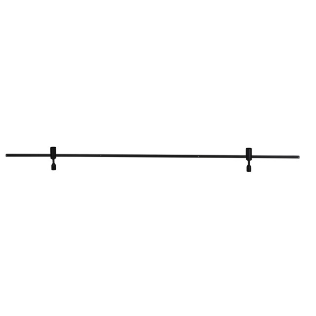 Magnetic Wall Structure Sandy Black Aluminium L: 150 W: 1.5 H: 12 cm