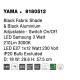 Black Fabrirc Shade & Black Aluminium AdjusTable - Switch On/Off LED Samsung 3 Watt 210Lm 3000 LED LED E27 1x12 Watt 230Volt IP20 Bulb Excluded L: 18 W: 29.6 H: 57.5 cm 9180512