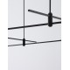 Magnetic Cube Structure Sandy Black Aluminium IP20 Driver 60 Watt AC85-265V L: 80 W: 80 H: 10 cm