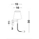 ΦΩΤΙΣΤΙΚΟ ΑΠΛΙΚΑ NOVA LUCE NIA 9182371