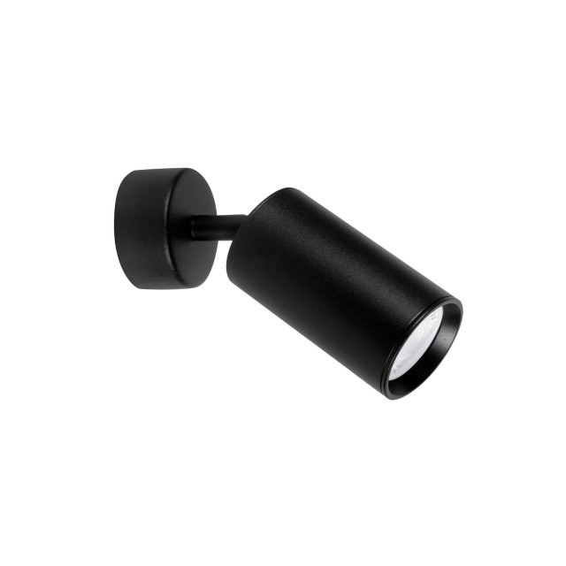 Sandy Black Aluminium LED GU10 1x10 Watt IP20 220-240 Volt Bulb Excluded D: 5.6 H: 15 cm 9184312