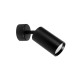 Sandy Black Aluminium LED GU10 1x10 Watt IP20 220-240 Volt Bulb Excluded D: 5.6 H: 15 cm 9184312