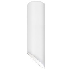 Sandy White Aluminium Outside Sandy White Aluminium Inside LED GU10 1x10 Watt IP20 220-240 Volt Bulb Excluded D: 6 H: 30 cm