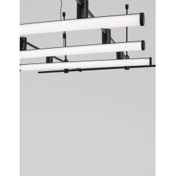 Sandy Black Aluminium 20W DC24V Osram L: 150 H: 10 1400Lm 3000K IP20