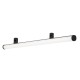Sandy Black Aluminium 20W DC24V Osram L: 150 H: 10 1400Lm 3000K IP20