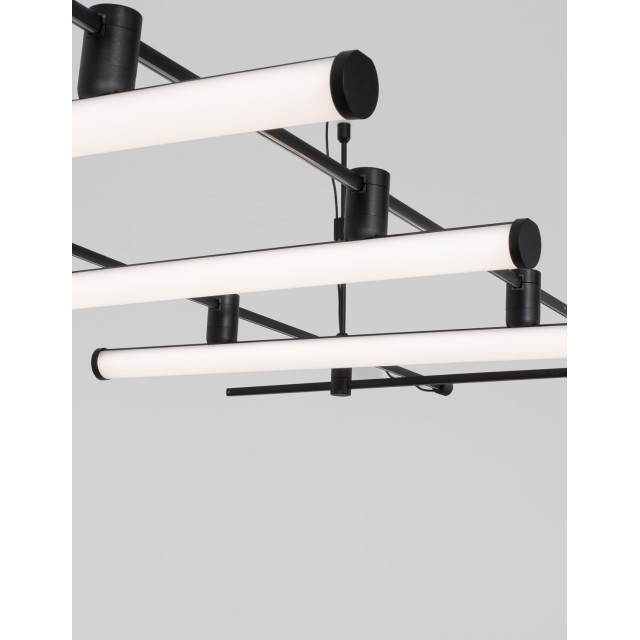 Sandy Black Aluminium 20W DC24V Osram L: 150 H: 10 1400Lm 3000K IP20