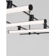 Sandy Black Aluminium 20W DC24V Osram L: 150 H: 10 1400Lm 3000K IP20