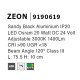 Sandy Black Aluminium 20W DC24V Osram L: 150 H: 10 1400Lm 3000K IP20