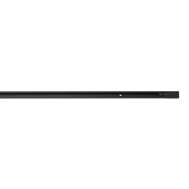 Black Aluminium 3 wires track rail socker End Cap & Power connector are Included 2 meters