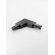 Black Aluminium L connector