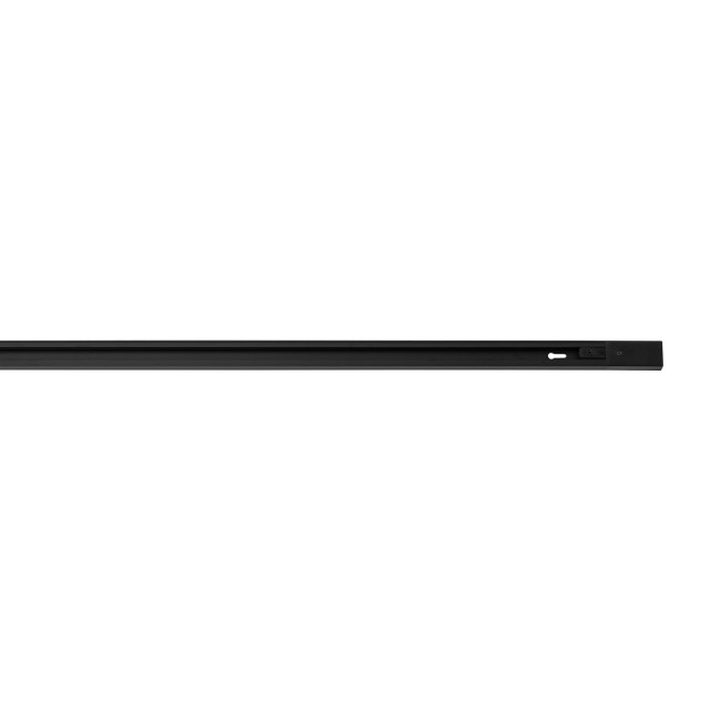 Black Aluminium 2 wires track rail socker End cap & Power Connector are Included 2 meters
