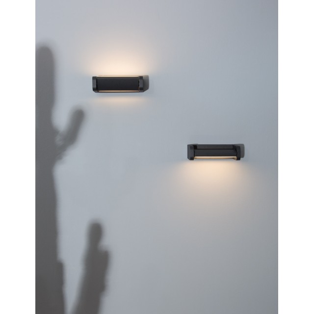 Απλίκα Φωτιστικό Τοίχου VOLVER 9195062 μαύρο Nova Luce