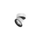 Sandy White & Black Aluminium  20W 230V Cree D:9.5 H:7 1450Lm  3000K IP20