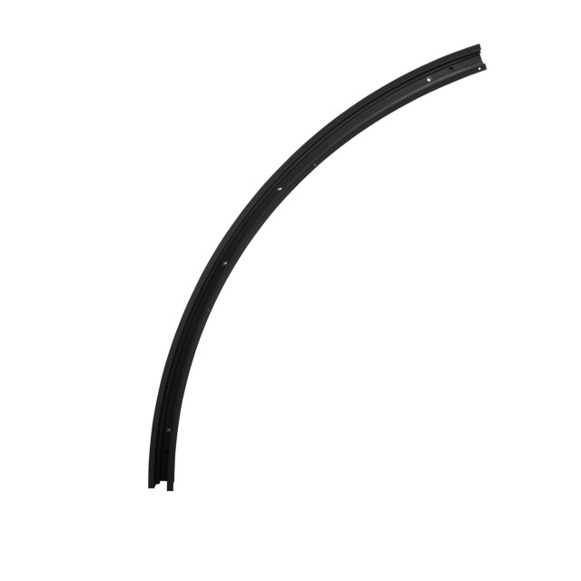 Κυρτή Χωνευτή Ράγα Μαγνητική CURVE 72 μοιρών μαύρο 9212672 Nova Luce