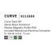 Curve Track 90OSandy Black AluminiumRecess Magnetic Profile IP20Included Mechanical-Electrical ConnectorCombine 4 Pieces To Make a Circle With R: 120 W: 6.7 H: 6,6 cm