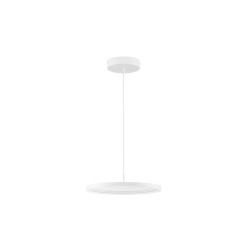 Triac Dimmable Sandy White Aluminium& Acrylic LED 30 Watt 230 Volt2221Lm 3000K IP20 D: 40 H: 180 cm Adjustable Height
