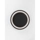 Sandy Black Aluminium & Acrylic LED 30 Watt 230V 2223Lm 3000K IP20 D: 37 H: 4.6 cm 9212918