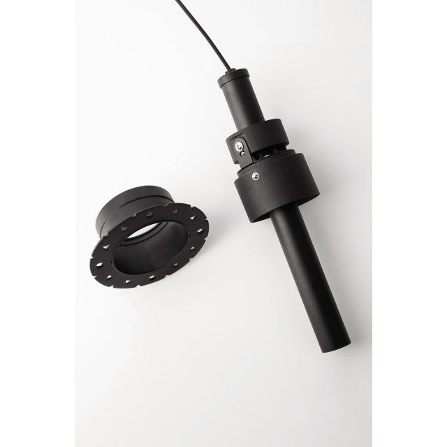 Black Aluminium 6W 220-240V Eaglerise D:2.6 H:25 740Lm 3000K IP20