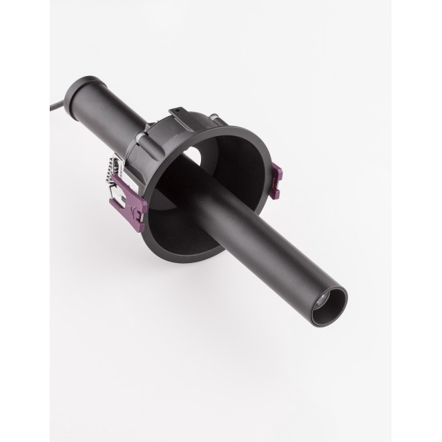 Black Aluminium 6W 220-240V Eaglerise D:2.6 H:25 740Lm 3000K IP20
