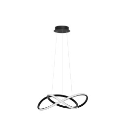 Sandy Black Aluminium & Acrylic LED 28 Watt 230 Volt 1600Lm 3000K IP20 D: 56 H: 120 cm 9248107