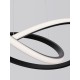 Sandy Black Aluminium & Acrylic LED 28 Watt 230 Volt 1600Lm 3000K IP20 D: 56 H: 120 cm 9248107