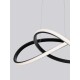 Sandy Black Aluminium & Acrylic LED 28 Watt 230 Volt 1600Lm 3000K IP20 D: 56 H: 120 cm 9248107