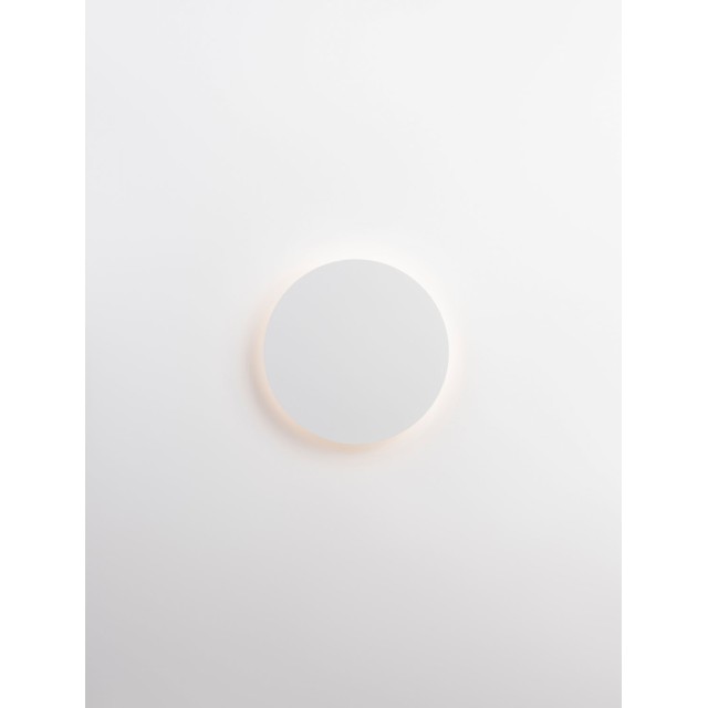Sandy White Aluminiun & Acrylic LED 12 Watt 230 Volt 1300Lm 3000K IP20 D: 22 W: 3.2 H: 22 cm 9248155