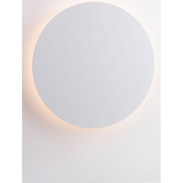 Sandy White Aluminiun & Acrylic LED 12 Watt 230 Volt 1300Lm 3000K IP20 D: 22 W: 3.2 H: 22 cm 9248155