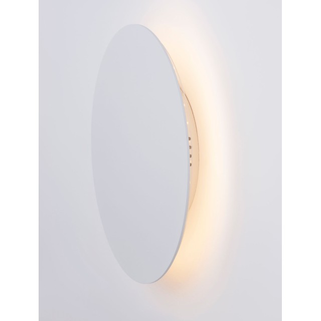 Sandy White Aluminiun & Acrylic LED 12 Watt 230 Volt 1300Lm 3000K IP20 D: 22 W: 3.2 H: 22 cm 9248155
