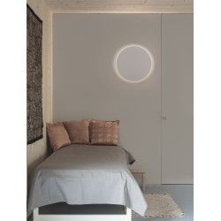 Sandy White Aluminiun & Acrylic LED 20.5W Watt 230 Volt 1450Lm 3000K IP20 3 3.9 D: 30 W: 3.9 H: 30cm 9248158