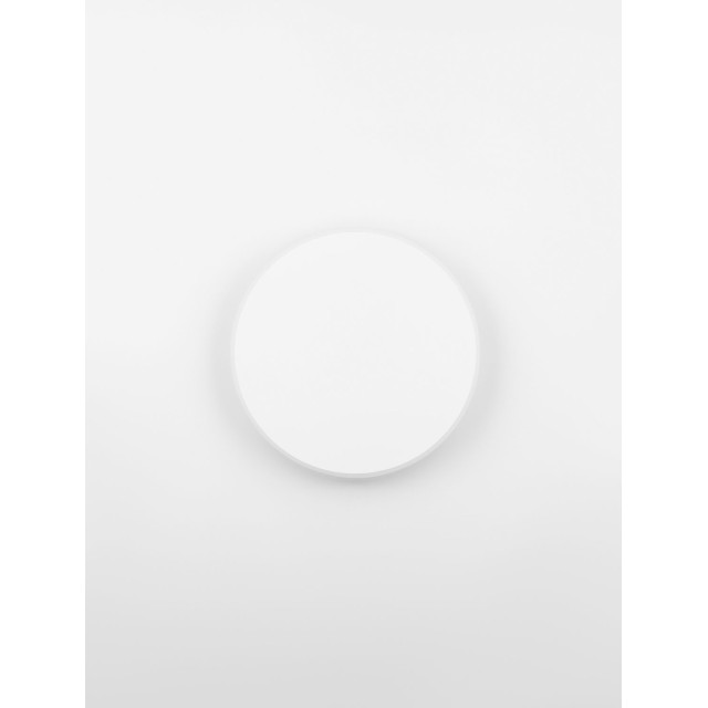 Sandy White Aluminiun & Acrylic LED 12W Watt 230 Volt 850Lm 3000K IP20 D: 20 W: 3.9 H: 20cm 9248160