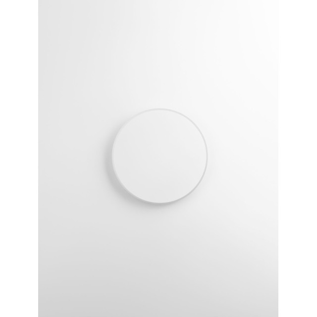 Sandy White Aluminiun & Acrylic LED 12W Watt 230 Volt 850Lm 3000K IP20 D: 20 W: 3.9 H: 20cm 9248160